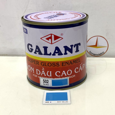 Sơn dầu Galant màu Sky Blue 502 _ 0.8L