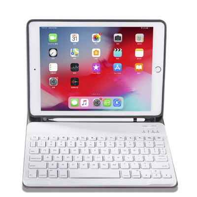 Bao da kèm bàn phím dành cho iPad Pro M2 12.9 2022, Pro M1 12.9 2021, Pro 12.9 2020, Pro 12.9 2018, Pro 12.9 2017/ 2015, Bluetooth Keyboard Case có khay để bút chống sốc cao cấp - Hàng chính hãng.