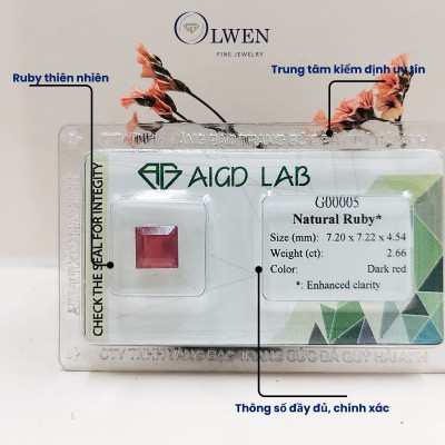 Viên đá Ruby thiên nhiên_HA-RB00048 _ G00005