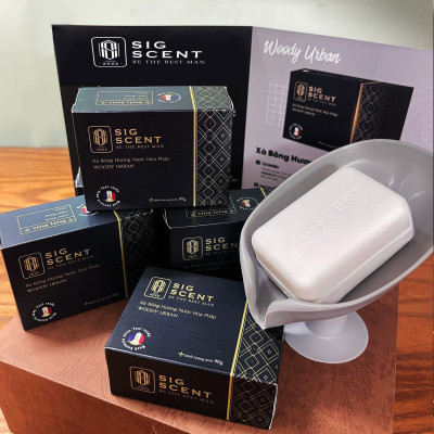 Xà bông Hương Nước Hoa Woody Urban thương hiệu SIGSCENT 90g