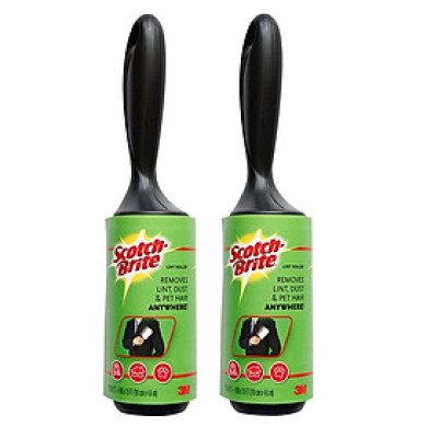 Gói 1+1 Cây lăn bụi lớn Scotch Brite 3M XA010909407