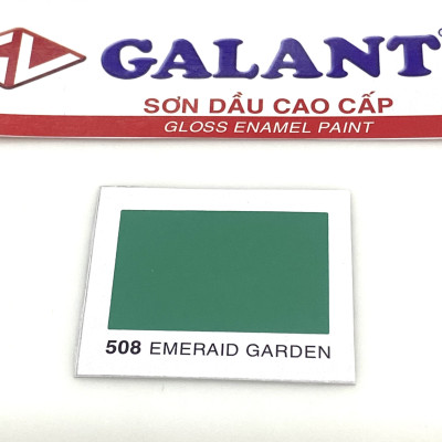 Sơn dầu Galant màu Emeraid Garden 508_ 0.8L