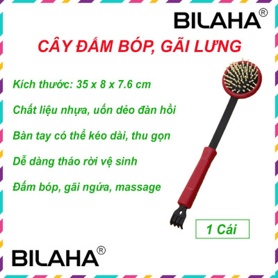 Gậy Massage Body Đập Rung 3IN1 Gãi Lưng, Massage Đầu, Đấm Bóp, Massa Đấm Lưng - Giảm Đau Nhức (Hàng Chính Hãng)