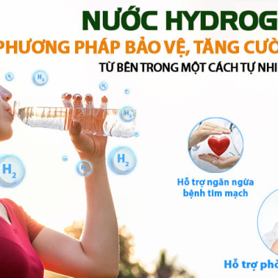Máy lọc nước Nano Geyser RO Hydrogen công nghệ lọc RO - Hàng Chính Hãng
