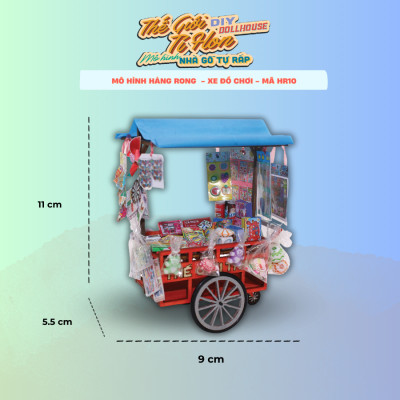 Mô Hình Sài Gòn Xưa Và Nay Thu Nhỏ - Thế Giới Tí Hon - Xe Đồ Chơi - HR10