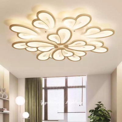 Đèn LED Mâm Ốp Trần MN063/12+15 , Đèn trần Phòng Khách, Đèn trần buồng ngủ - 3 cách thức Sáng DT