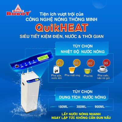 Máy Lọc Nước Nóng Thông Minh Lạnh ROBOT GrandPlus-9 - Hàng Chính Hãng