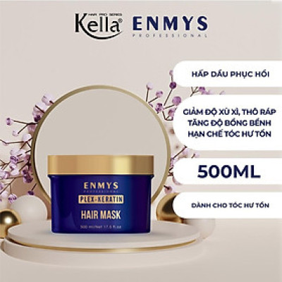 Kem hấp dầu phục hồi tóc hư tồn Enmys (Hũ 500ml)