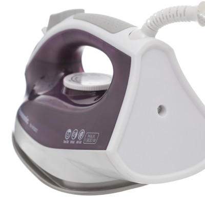 Bàn Ủi Hơi Nước Panasonic NI-M300TVRA Tím - Công suất 1800W - Phun hơi cực mạnh - Hàng chính hãng - Bảo hành chính hãng 12 tháng , Chất lượng Nhật Bản