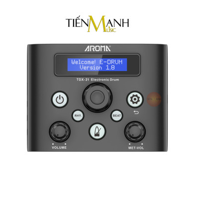 Bộ Trống Điện Tử Aroma TDX-21 Electronic Digital Drum Kit TDX21 TDX 21 Hàng Chính Hãng - Kèm Móng Gẩy DreamMaker