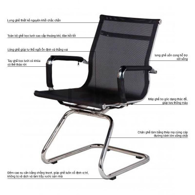 Ghế Chân Quỳ IBIE OC701QB