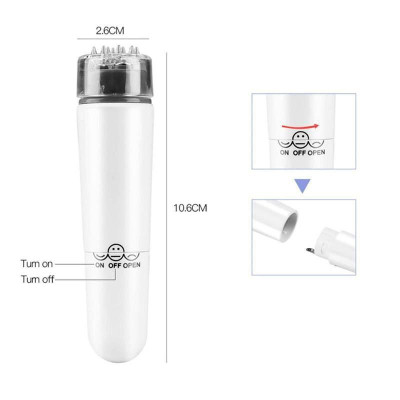 Bút massage mặt cầm tay 4 đầu loại xịn nhất (được tặng kèm sẵn pin 2A chính hãng) B0072