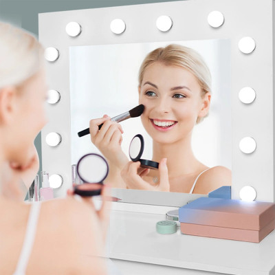 Bàn trang điểm có gương đèn LED SMLIFE Medico