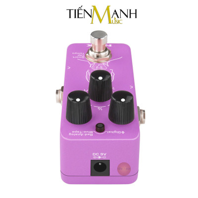 Phơ Đàn Guitar Nux Delay NDD3 Edge - Bàn Đạp Effect Pedal Mini Core NDD-3 Hàng Chính Hãng
