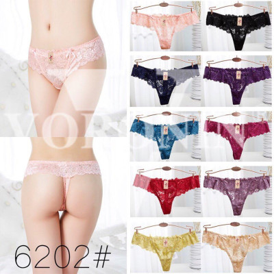 COMBO 10 QUẦN REN LỌT KHE 6202