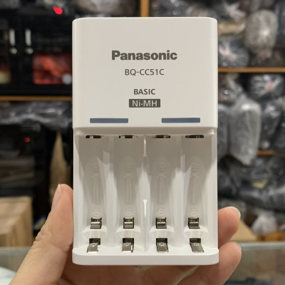 SẠC PANASONIC CC51, SẠC 4 VIÊN AA/AAA, HÀNG NHẬP KHẨU