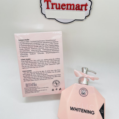 Kem Dưỡng Trắng Da SYLIC Whitening Body Lotion Full Size Hương nước hoa - Dưỡng trắng, cấp ẩm, chống nắng