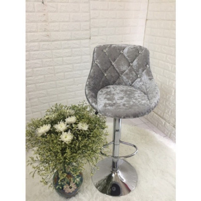 Ghế xoay quầy bar Juno Sofa mặt đệm nhung cao cấp 