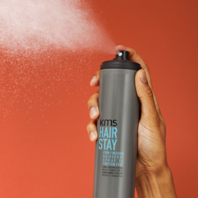 Gôm Tạo Kiểu Giữ Nếp Mạnh Mẽ Goldwell KMS Finishing Hairstay Nhanh Khô, Giữ Nếp Lâu Không Dính 300ml