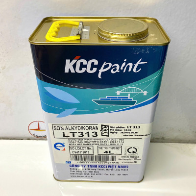 Sơn Alkyd KCC LT313 Base A màu xám 1135 _4L