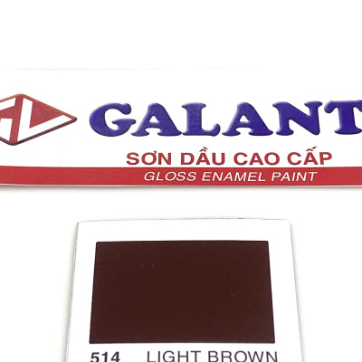 Sơn dầu Galant màu Light Brown 514 _ 0.8L