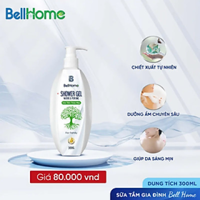 Sữa Tắm Gia Đình Công Nghệ Sinh Học Bell Home 300ML