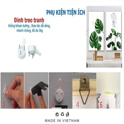 Tranh Treo Phòng Khách |3D Hiện Đại |Mẫu 9