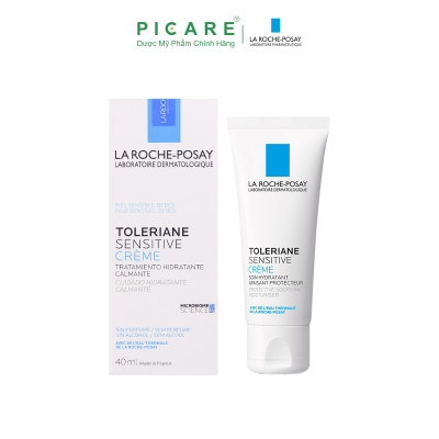 La Roche-Posay Kem Dưỡng Làm Dịu Và Bảo Vệ Da Quá Nhạy Cảm Toleriane Skincare Cream 40ml
