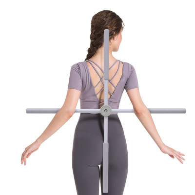 BG Gậy Tập Lưng, Vai, Chống Gù, Uốn Thẳng Lưng,  6015 Gậy Tập Yoga Gậy Chống Gù Lưng Tập Yoga Bằng Thép Không Gỉ, Gậy Tập Yoga Chống Gù Lưng, Mở Vai, Gậy Tập Thể Dục Điều Chỉnh Vai Lưng, Định Hình Lưng Vai ( hàng nhập khẩu)