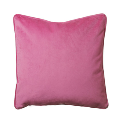 SCATTER BOX Vỏ Gối Cao Cấp nhập khẩu Ireland Anh Quốc HUDSON VELOUR màu PINK kích thước 43X43CM phong cách hiện đại