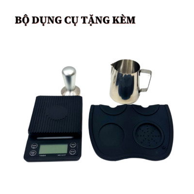 Máy pha cà phê Espresso HiBREW H7A chuyên nghiệp 3 in 1 Thương hiệu Mỹ cao cấp Công Suất 3000W, Dung tích 2,8 lít, Áp suất 20 bars - Bảo hành 12 Tháng, Hàng chính hãng