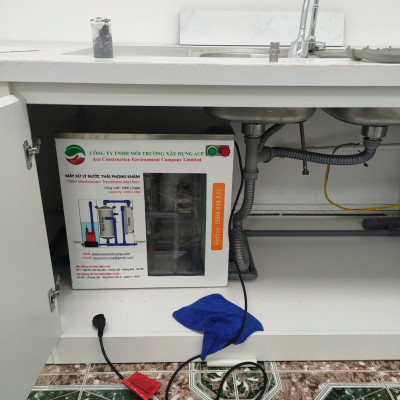 (Hàng chính hãng) Máy lọc nước thải Litero ACE1000I xử lý nước thải Phòng khám chuyên khoa phụ sản công nghệ oxy hoá bậc cao kết hợp lọc nano và than hoạt tính 1 bộ