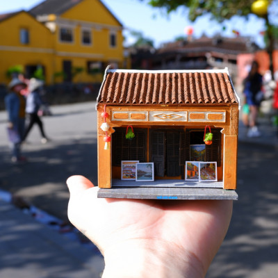 Mô Hình Tự lắp ráp DIY- Hội An-Thế Giới Tí Hon-HA164-07 HIỆU TRANH