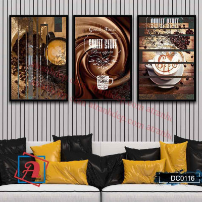 Tranh canvas treo tường Decor Tranh treo quán cafe 03 – DC116