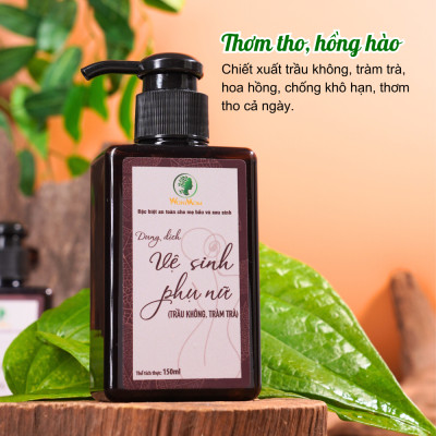 Bộ thảo mộc tắm body và làm hồng " cô bé " Wonmom ( 1 Sữa tắm cho mẹ + 1 Dung dịch vệ sinh )