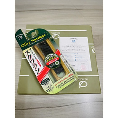 Lược Chải Tóc Bằng Lông Heo Tẩm Tinh Dầu Ikemoto Olive Squalane OS-700