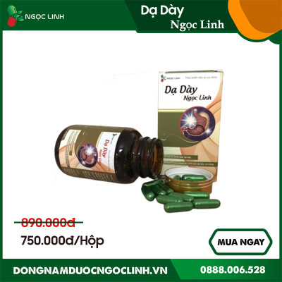 [CHÍNH HÃNG] Dạ Dày Ngọc Linh - Hỗ Trợ Bảo Vệ Niêm Mạc Dạ Dày