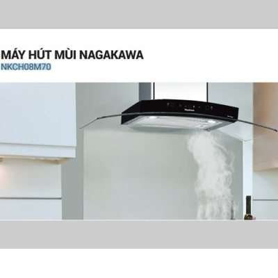 Combo Bếp 3 Lò Điện Từ Nagakawa UltraSlim NK3C06M Và Máy Hút Mùi Nagakawa NKCH08M70 Tích hợp công nghệ NaSYNC - Tự động đồng bộ điều khiển giữa bếp điện từ và hút mùi Điều khiển chuyển động Leap Motion và Touch Control bằng cách vẫy tay - Hàng Chính Hãng