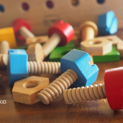 BỘ ĐỒ CHƠI KỸ SƯ, SỬA CHỮA WIN WIN TOYS, BẰNG GỖ, CHẮC CHẮN, NGỘ NGHĨNH CHO BÉ
