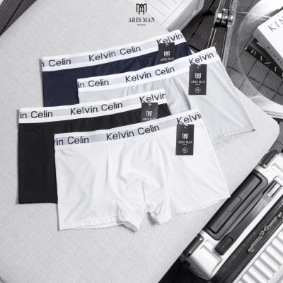  Quần boxer nam, quần lót nam thun lanh KELVIN 2.0 kháng khuẩn co giãn 4 chiều thấm hút mồ hôi phong cách nam tính - 