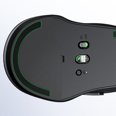 Ugreen UG15807MU101TK 4000DPI Bluetooth 6 nút điều chỉnh kiểu dáng Công thái học Màu Xanh Chuột không dây + BT Không kèm Pin AA - HÀNG CHÍNH HÃNG