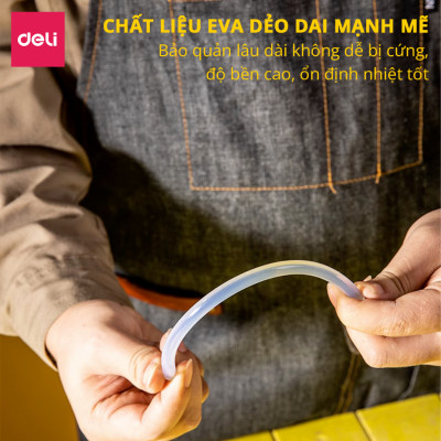 Keo Nến Deli 7mm Chất Lượng Cao - Phù Hợp Với Mọi Loại Súng Bắn Keo