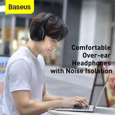 Tai nghe chụp tai không dây cao cấp Baseus Encok Wireless headphone D02 Pro- hàng chính hãng.