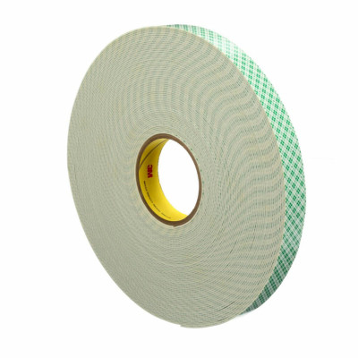 Băng keo siêu dính 2 mặt màu trắng khổ 19mm Scotch 3M SB-BK110 - Cường lực, thẩm mỹ, dán trong nhà, logo, móc treo đồ