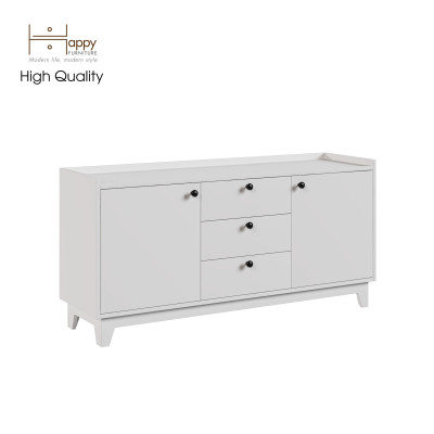 [Happy Home Furniture] KINA , Kệ ti vi 3 ngăn kéo - 2 cửa mở , 140cm x 40cm x 68cm ( DxRxC), KTV_011