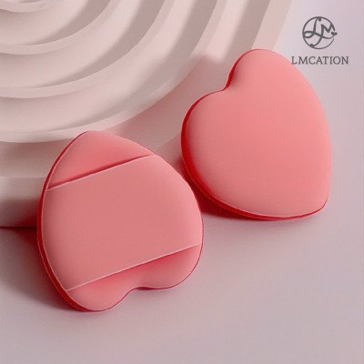 Mút tán kem nền, phấn nước trái tim mini LMcation