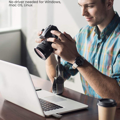 Ugreen UG10911CM406TK Tf+Sd Usb 3.0 Card Reader - HÀNG CHÍNH HÃNG