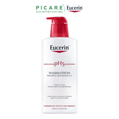 Sữa Tắm Dành Cho Da Nhạy Cảm Eucerin Ph5 Washlotion Có Mùi (400ml)
