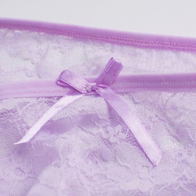 Quần Lót Nữ Lưới Kết Hợp Ren Thoáng Khí Sexy Trong Suốt (WL51)