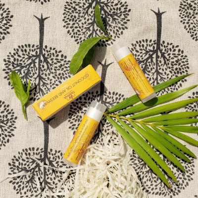 Combo 2 Cây Son Dưỡng Môi TABAHA Dầu Dừa Sáp Ong 5g